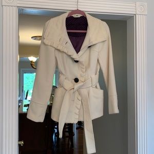 Steve Madden Ivory Jacket Size Medium